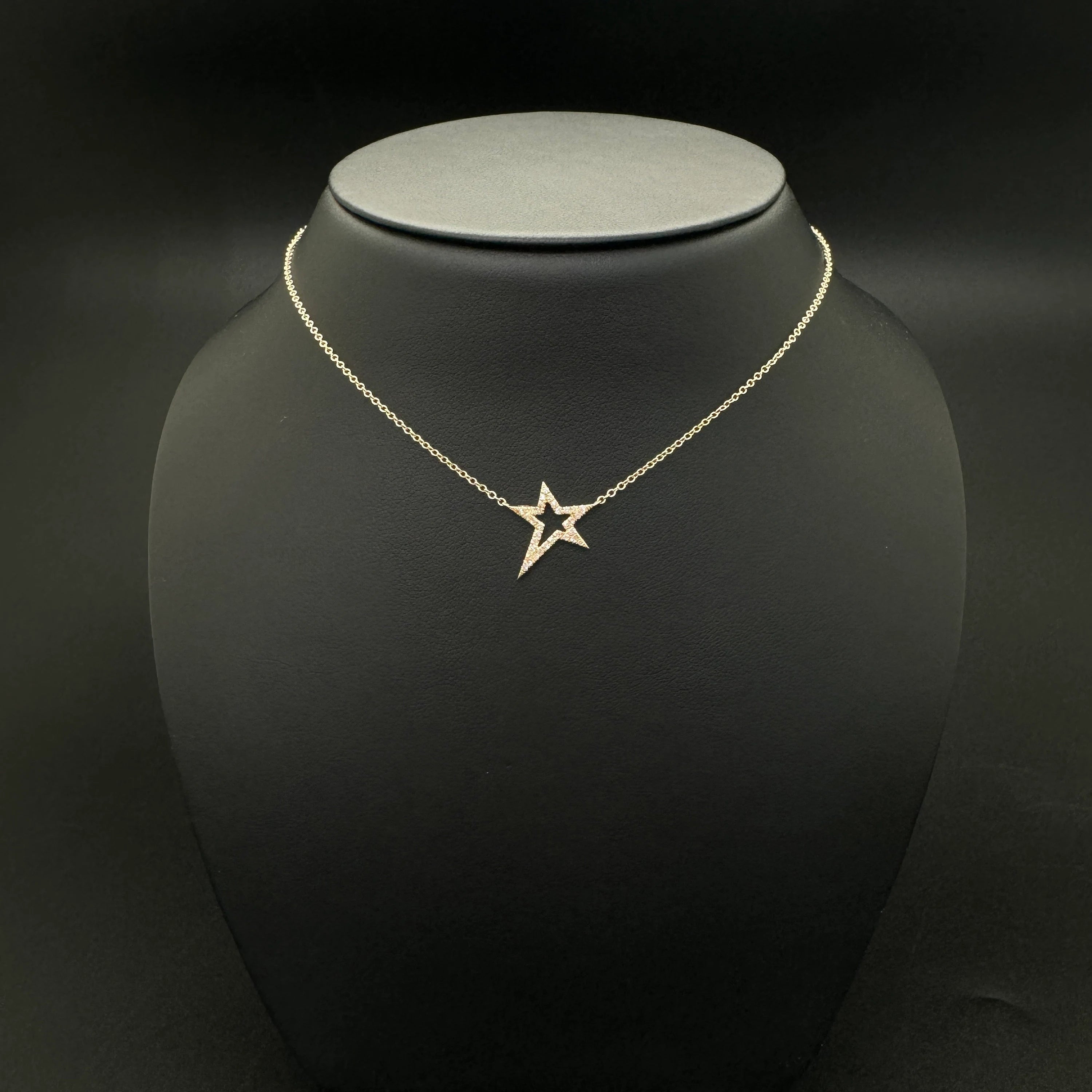 Diamond Star Pendant Necklace