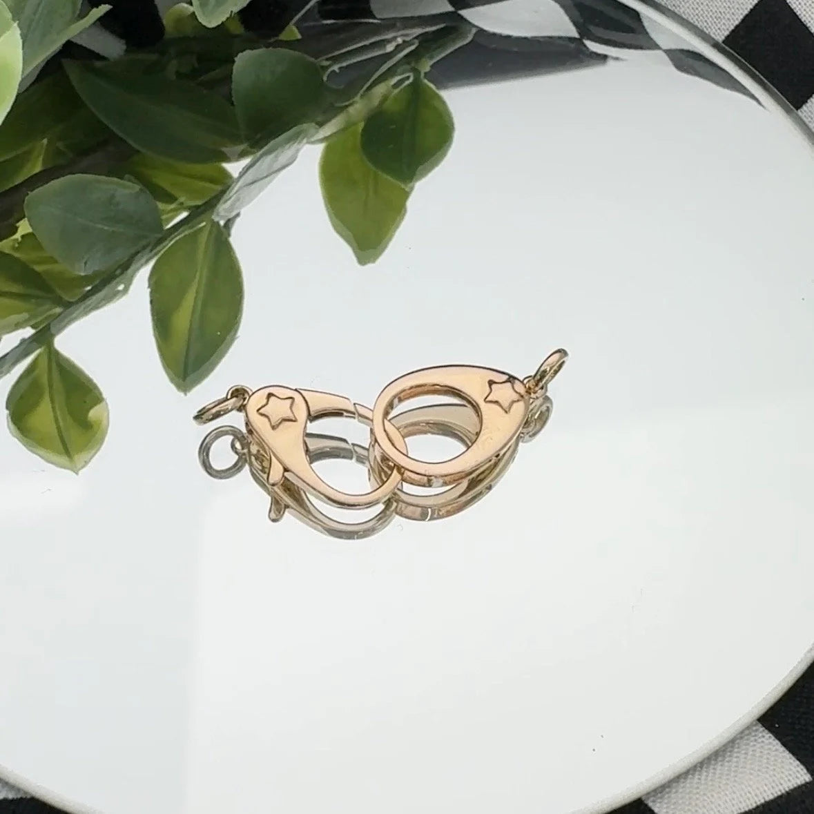 Solid Gold Handcuff Charm