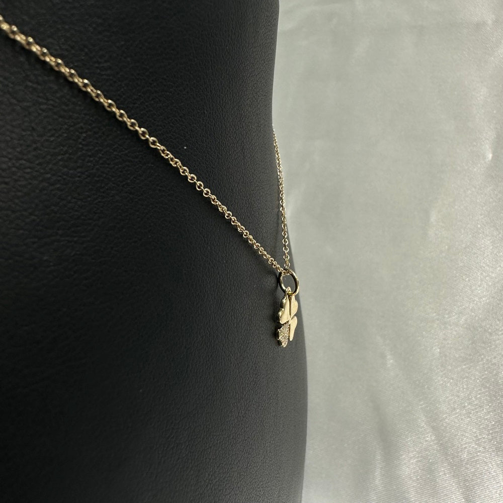 Diamond Clover Charm