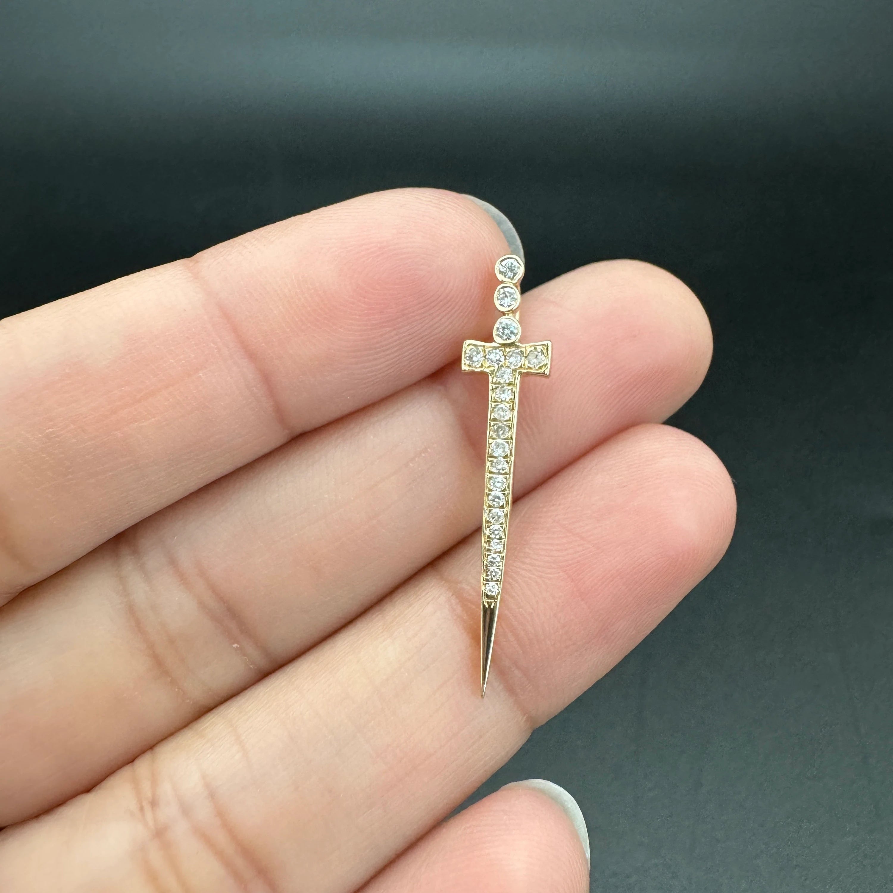 Diamond Cross Pendant