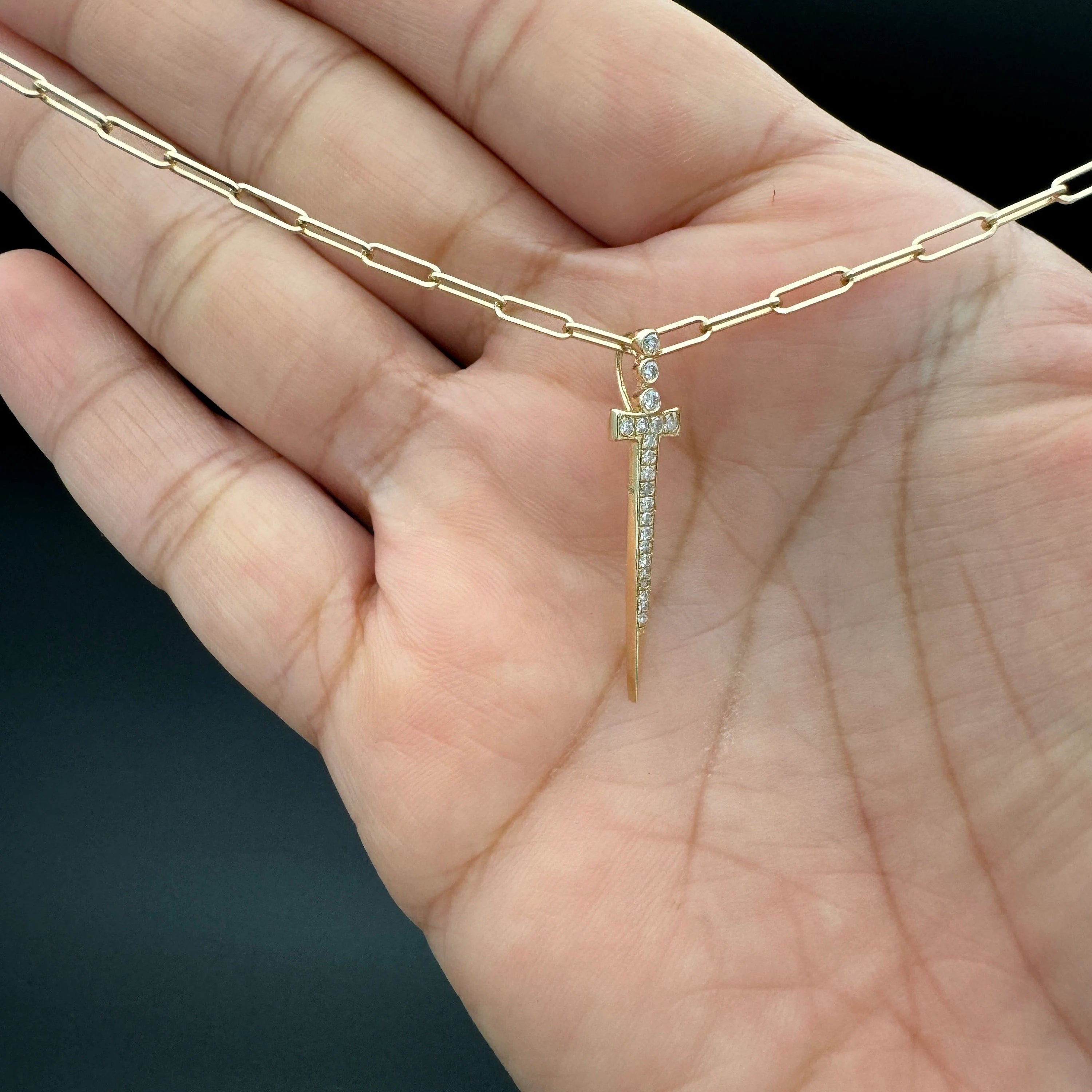 Diamond Cross Pendant
