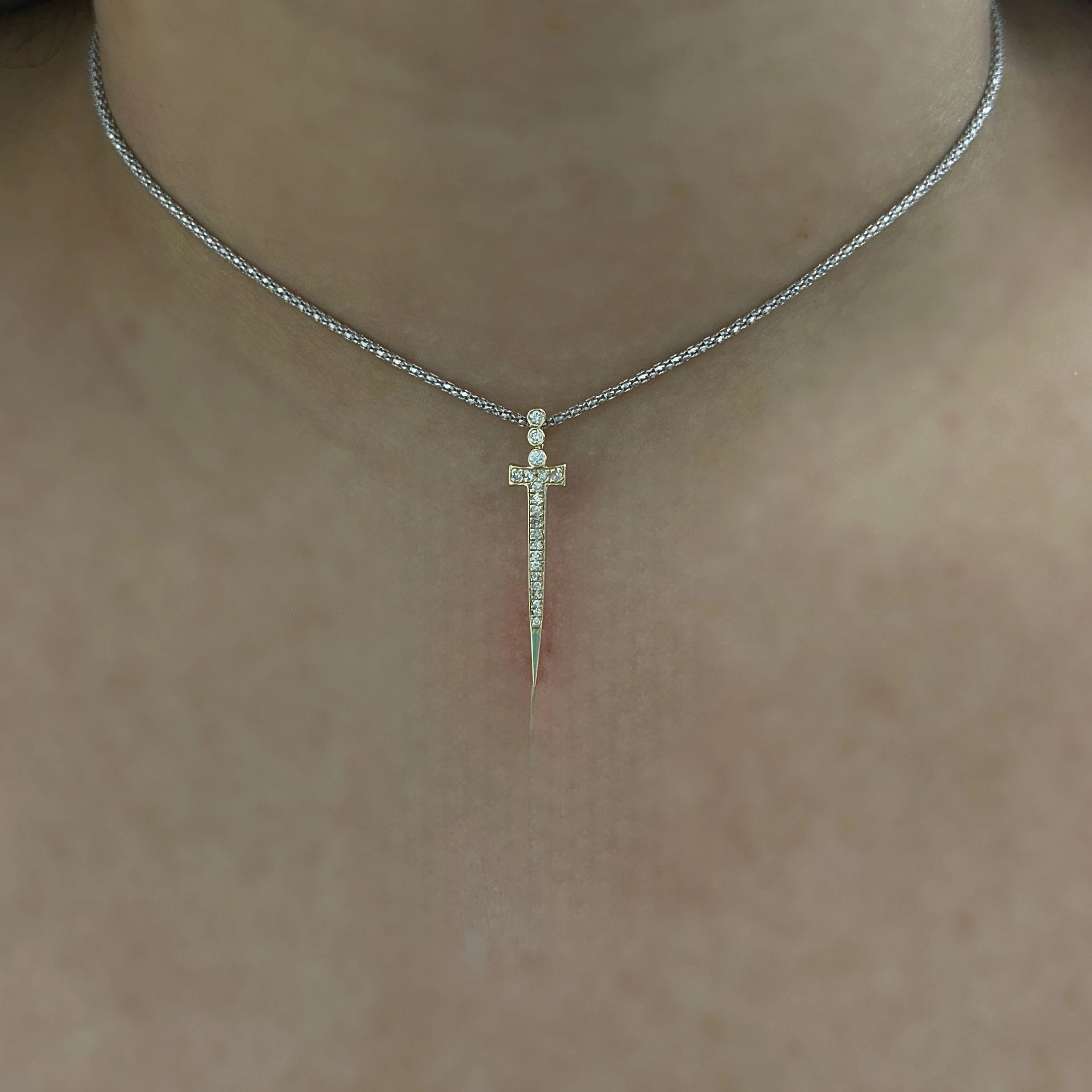 Diamond Cross Pendant