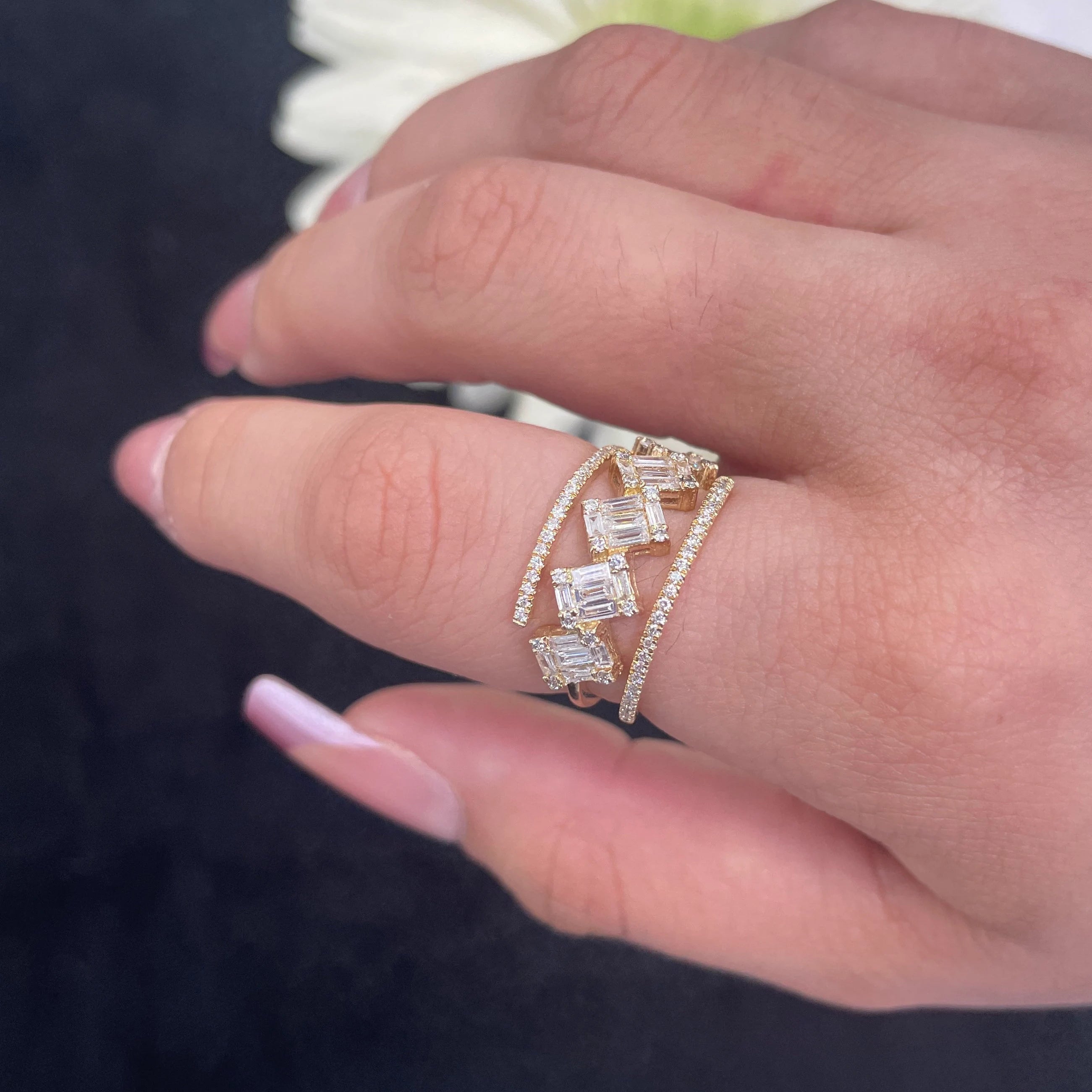 Diamond Baguette Ring