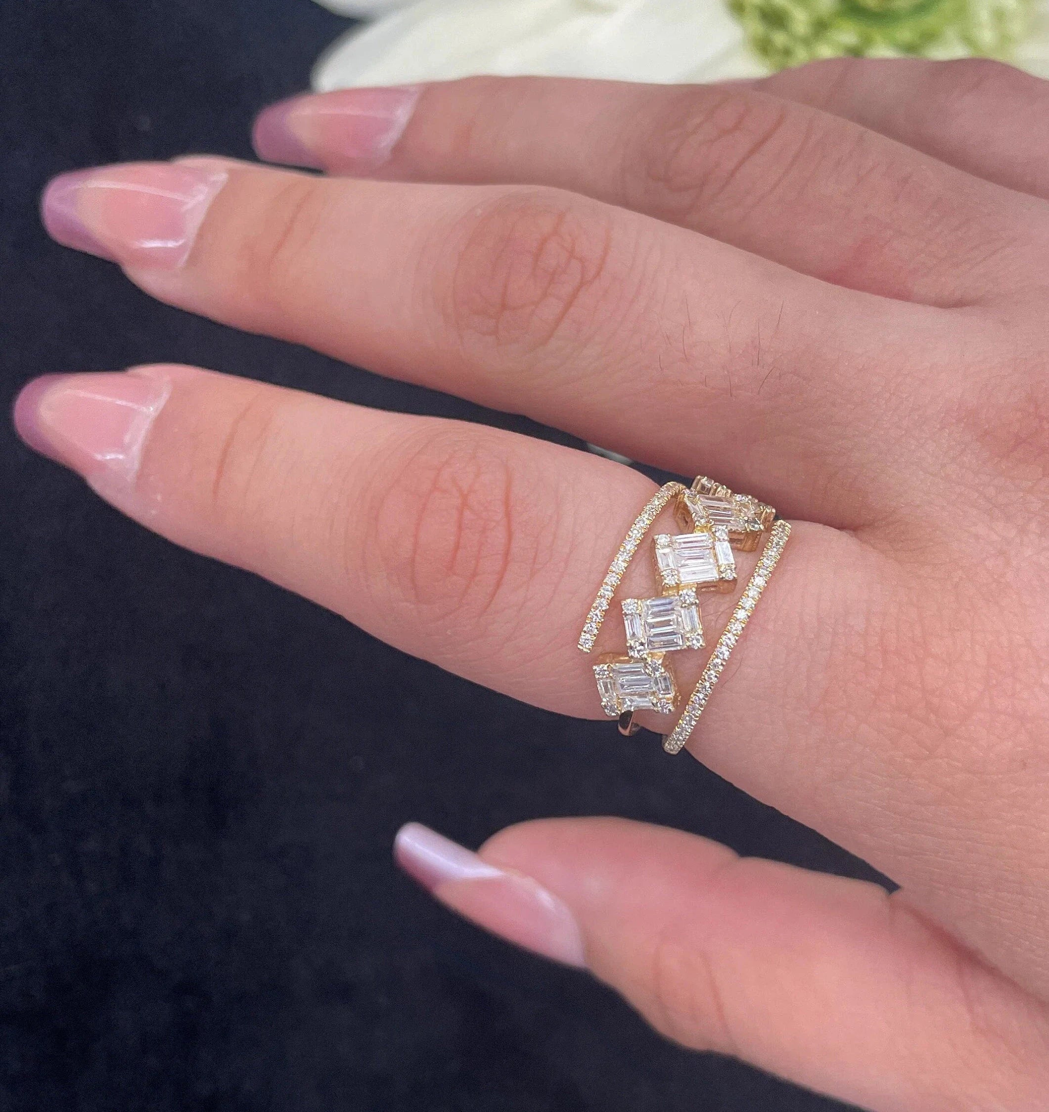 Diamond Baguette Ring
