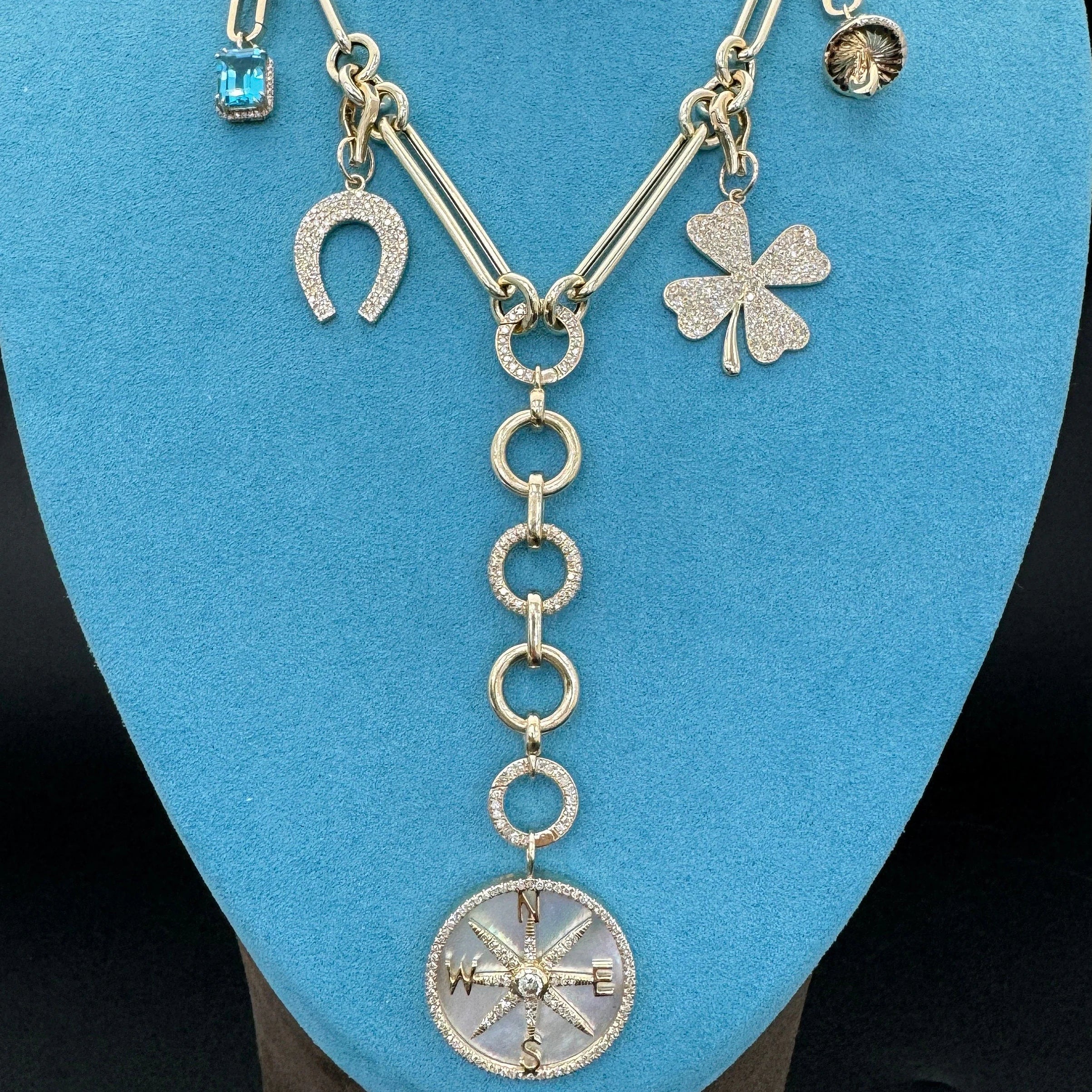 Open Close Lock Charms
