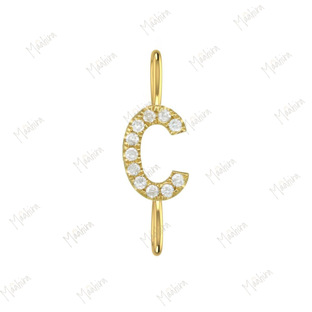 Alphabet Initial Charm Letter C