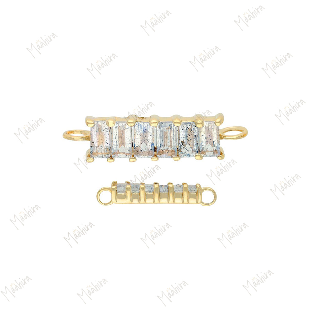 Labradorite Bar Connector 10.20x3.20mm