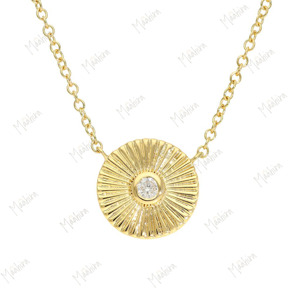 Diamond Butterfly Necklace