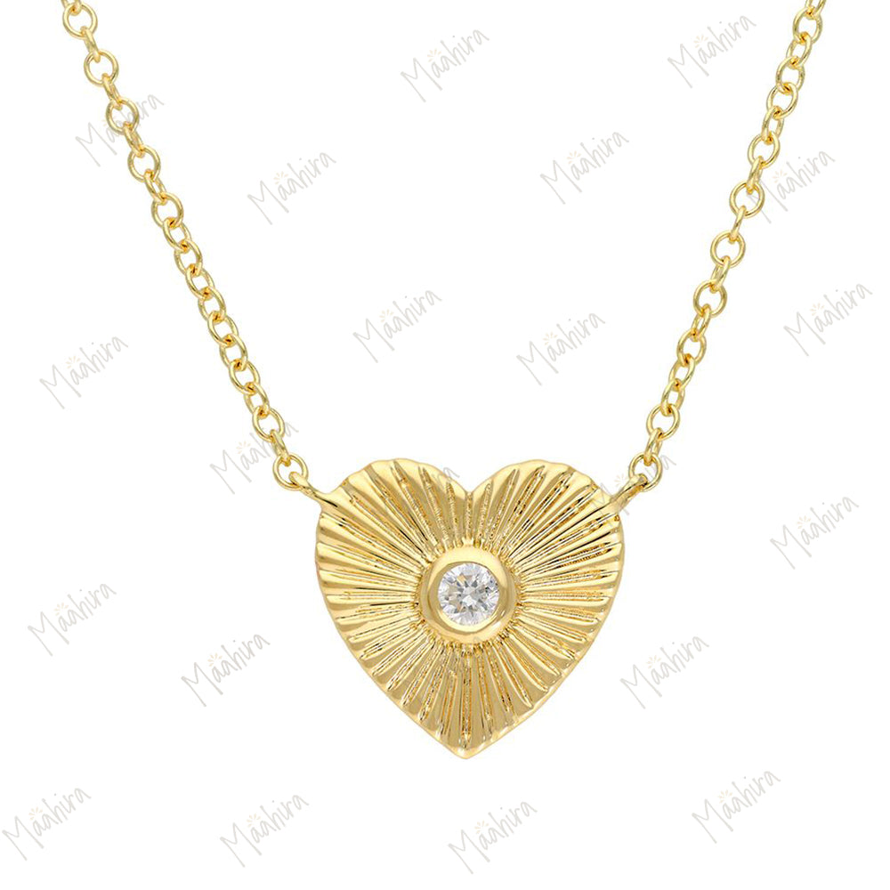 Diamond Butterfly Necklace