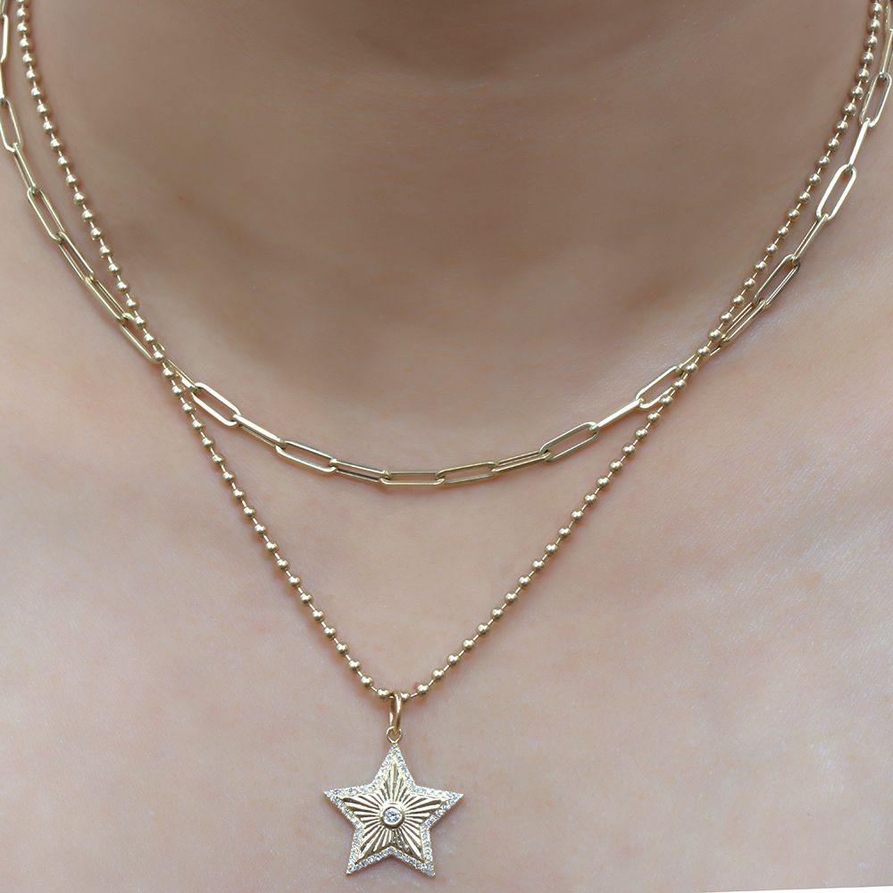 Diamond Star Pendant