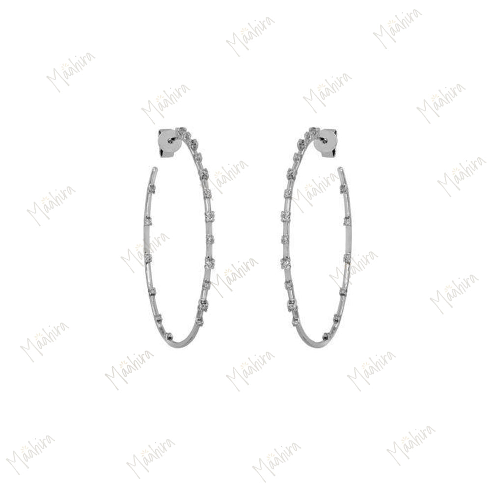Diamond Earring 50mm Outer