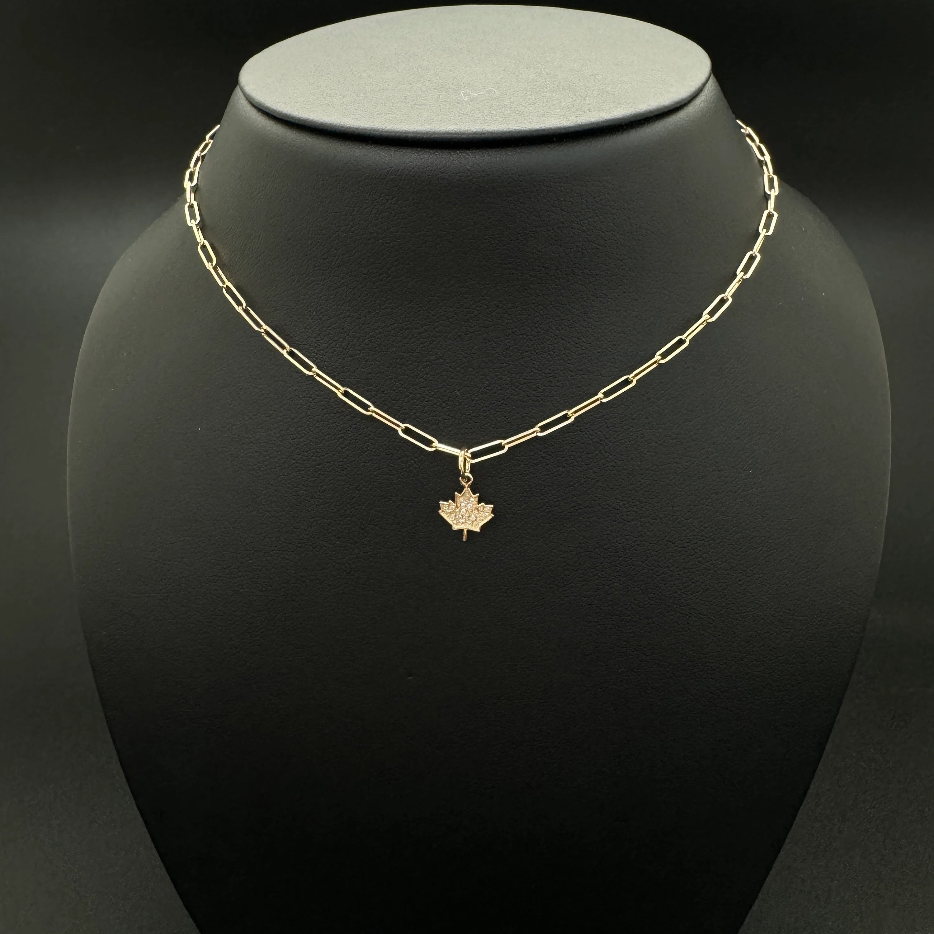 Maple Leaf Charm