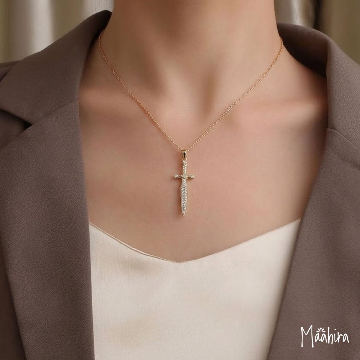 Diamond Sword Pendant