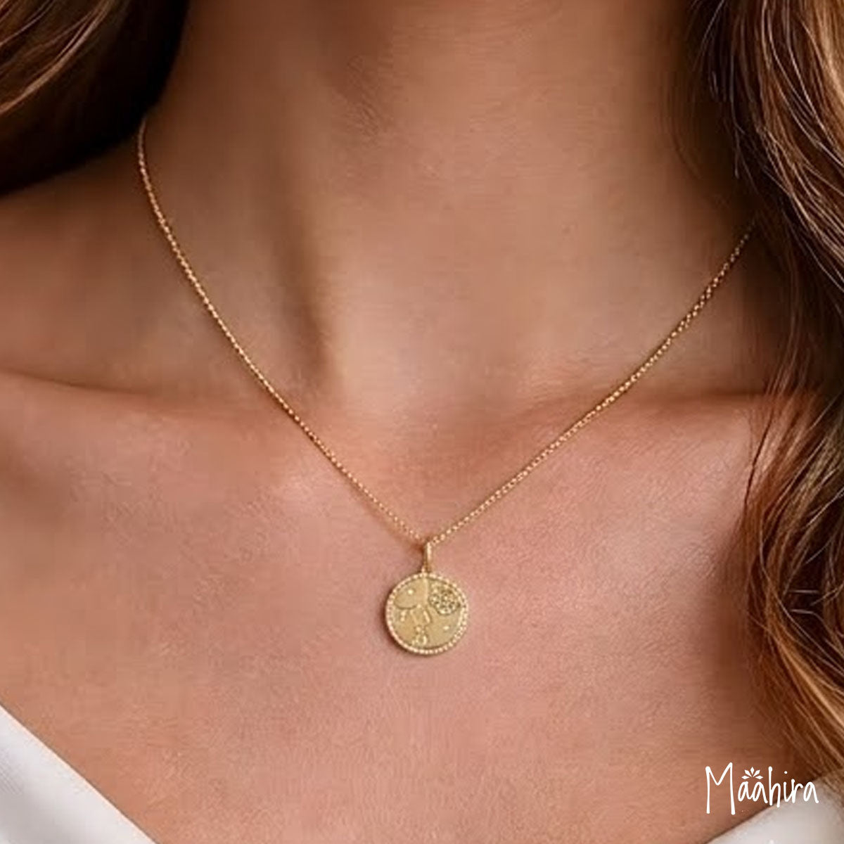 Face Profile Pendant