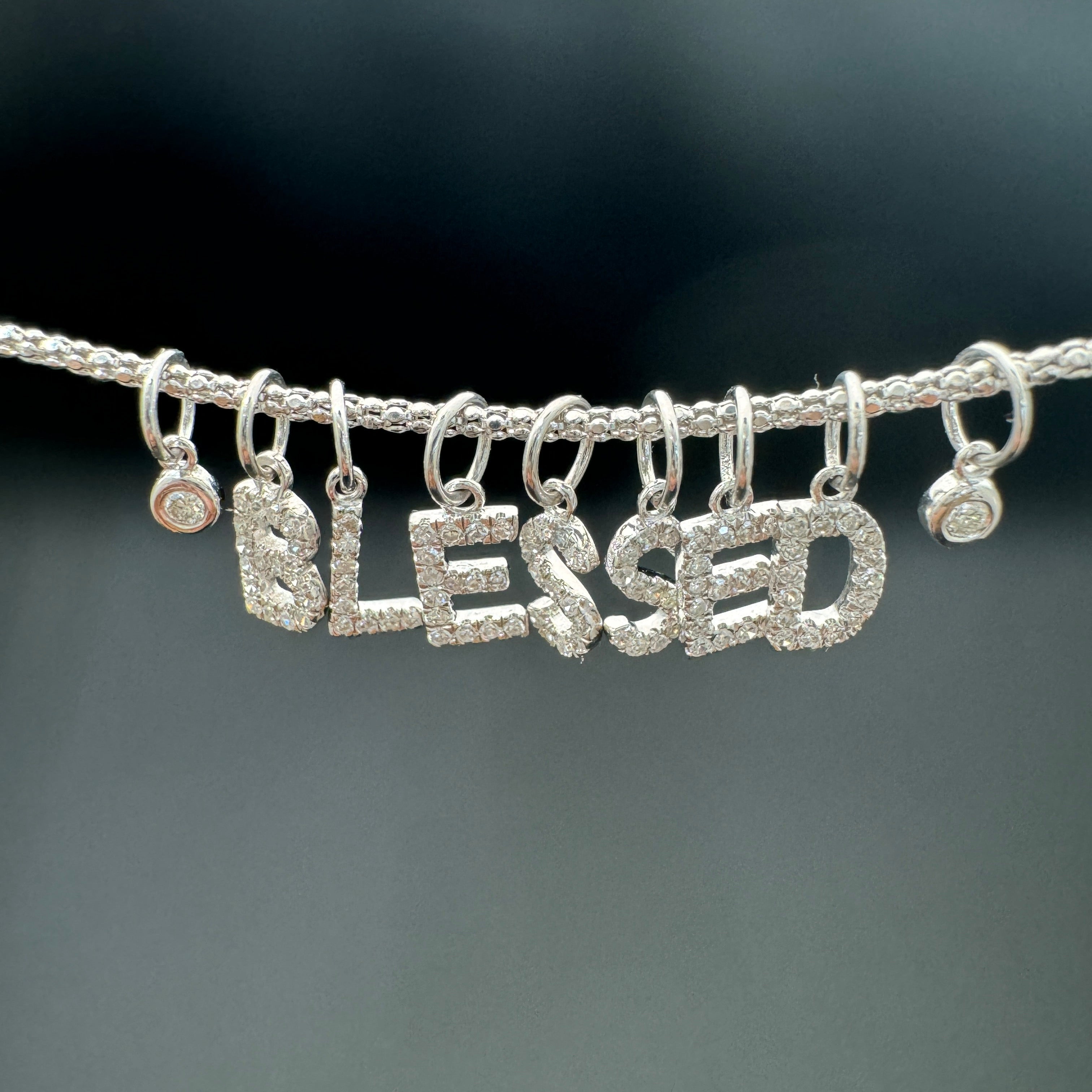 "T" Diamond Charm