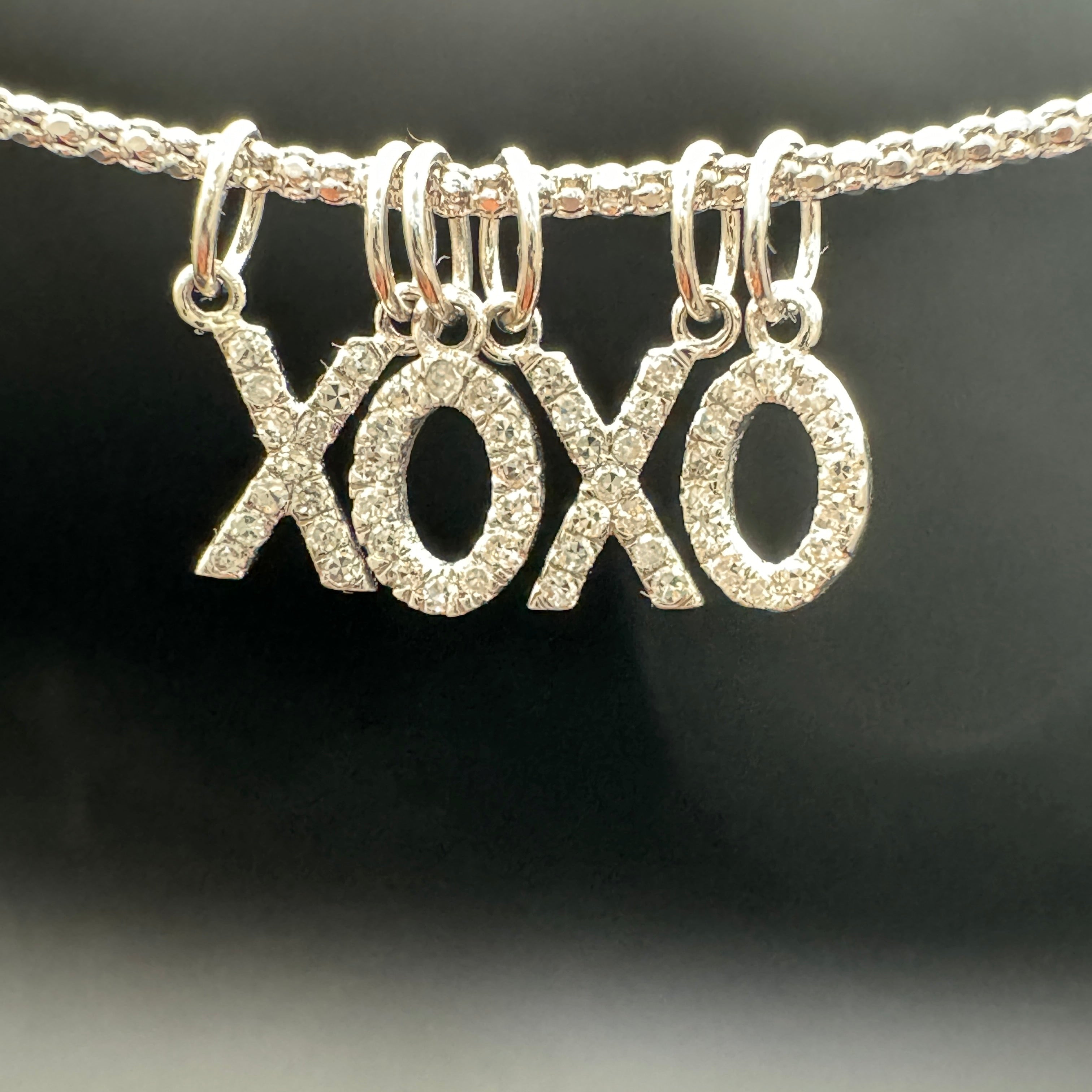 "D" Diamond Charm