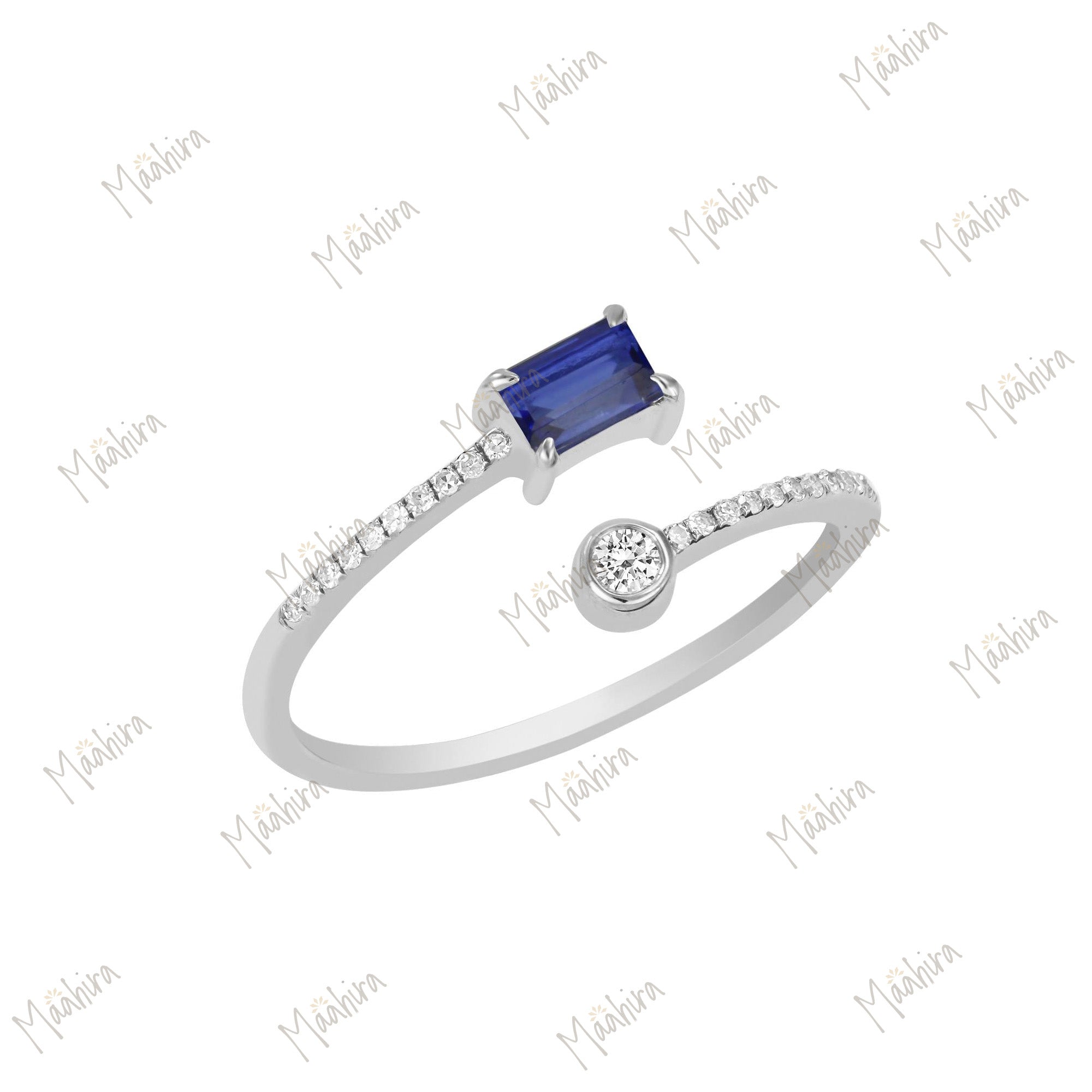 Tanzanite & Diamond Ring