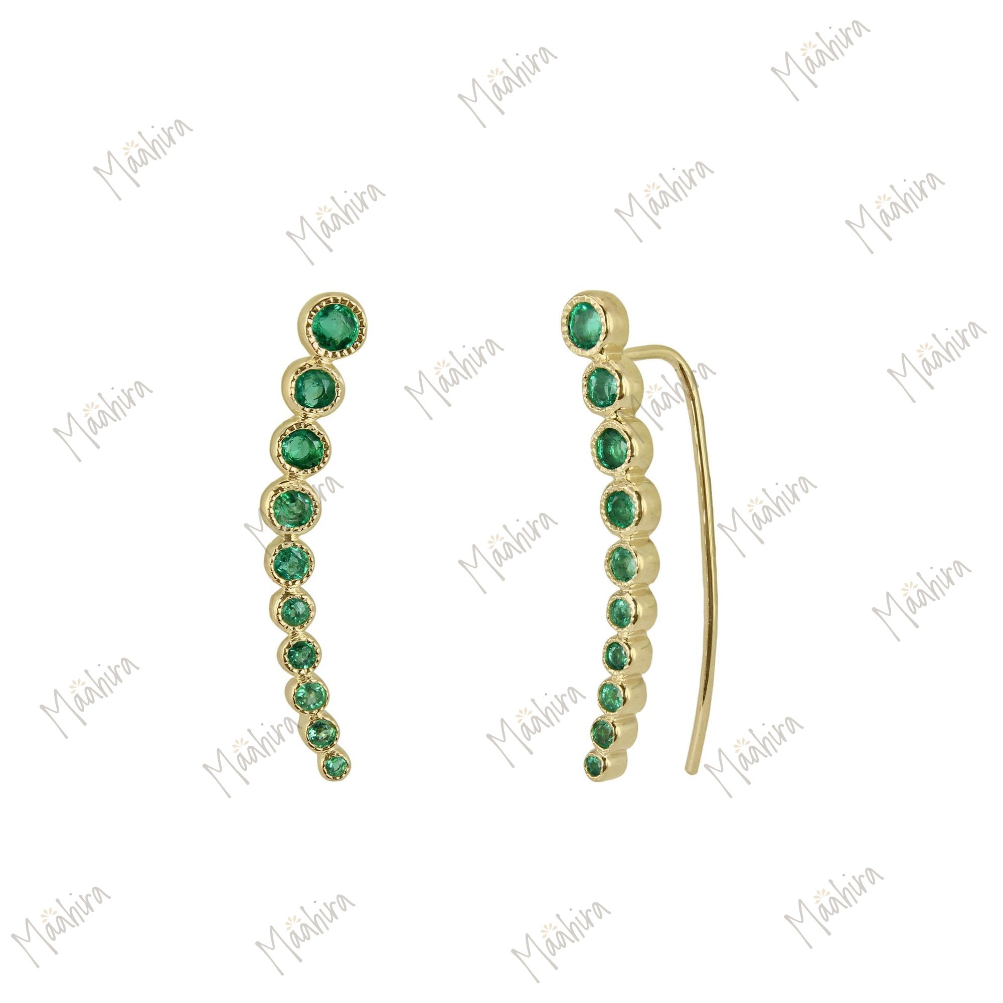 Bold And Edgy Emerald Climber