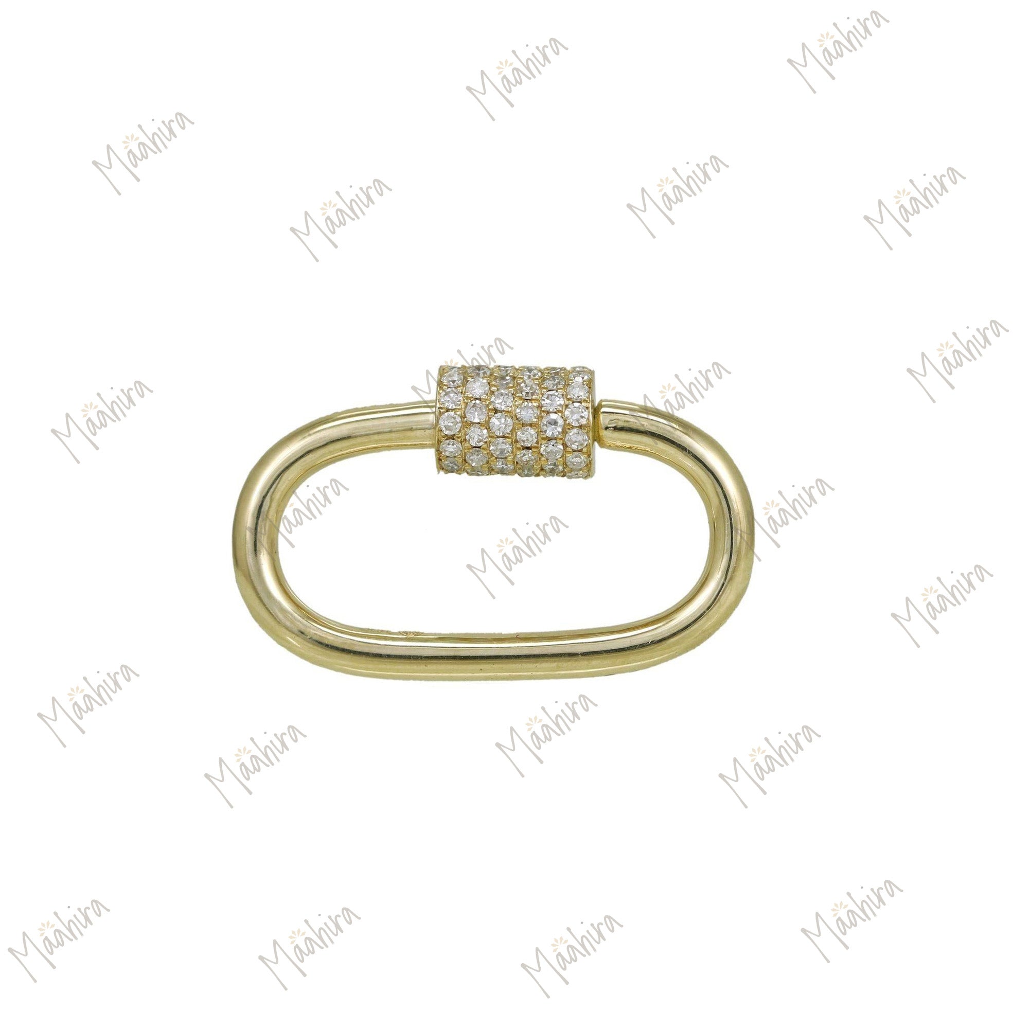 Diamond screw oval lock 