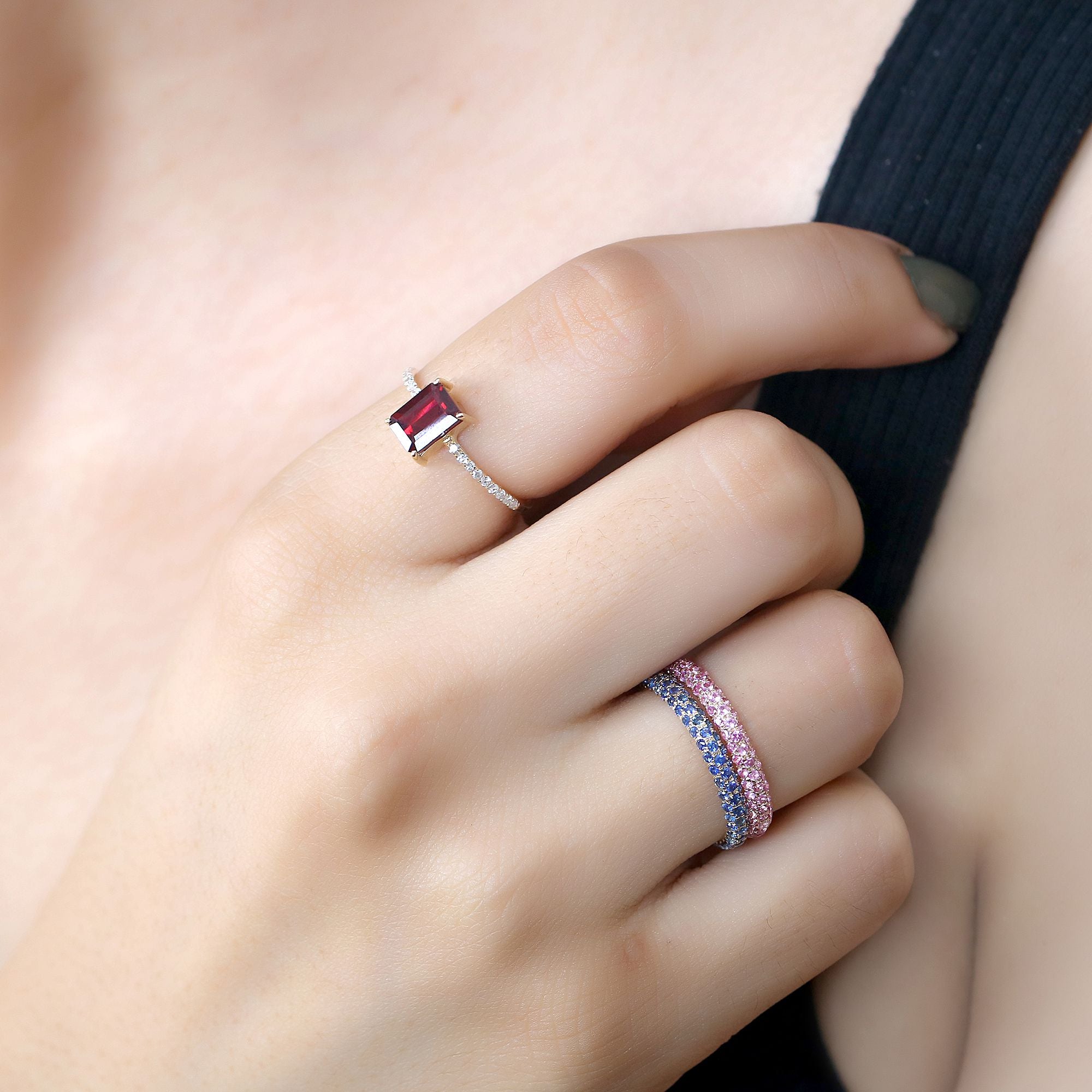 Pink Sapphire Band 7