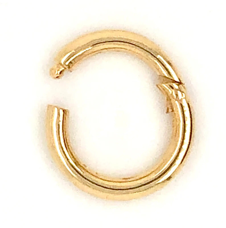 gold round clasp 