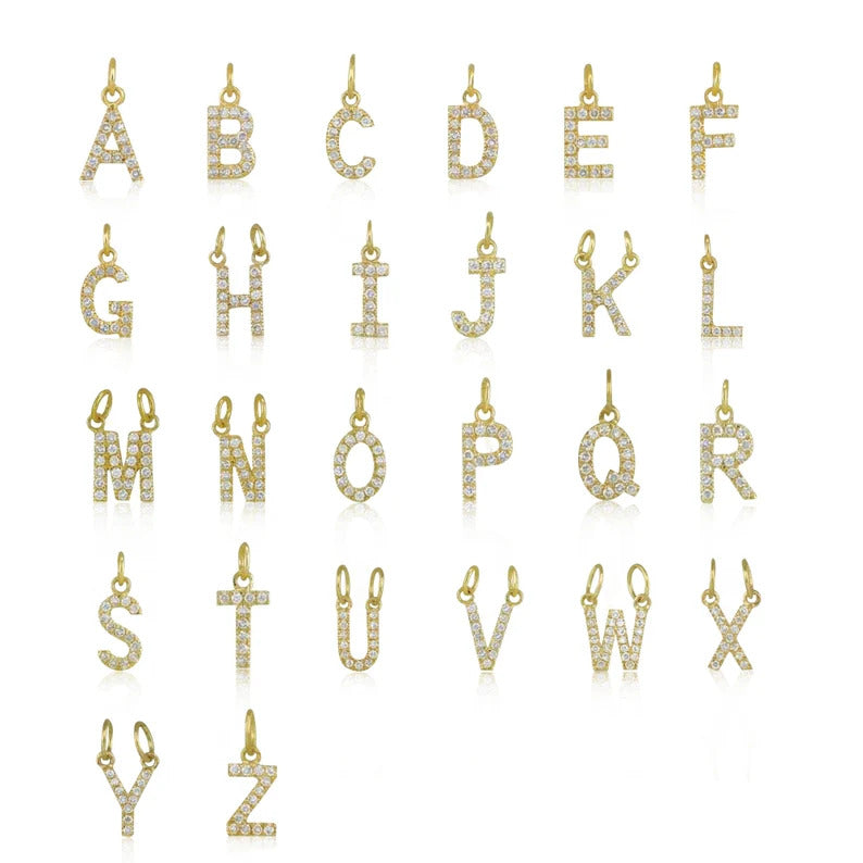 alphabets charms from Ato Z