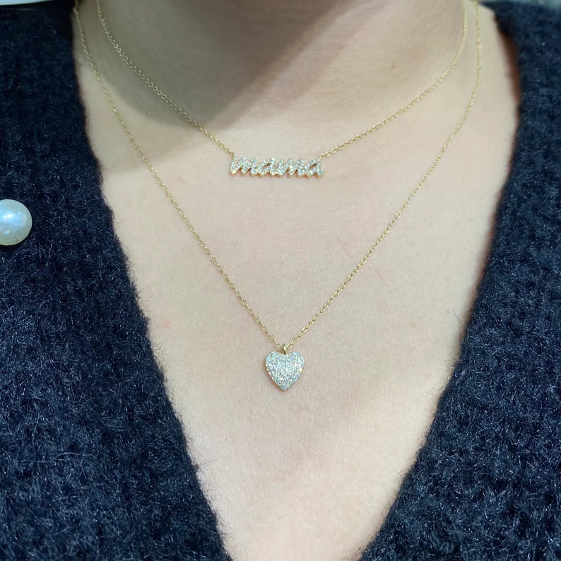 hear charm in a chain 